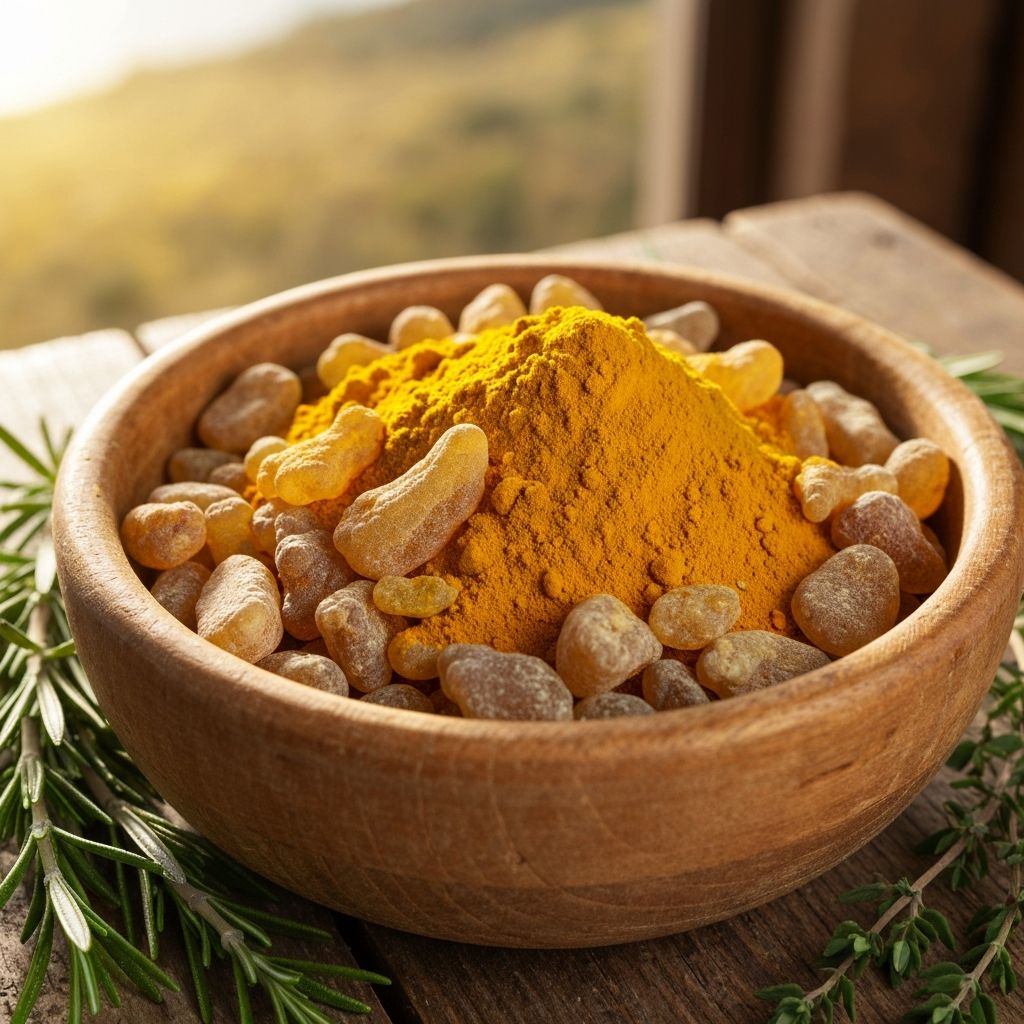 Herbal blend of Boswellia and turmeric