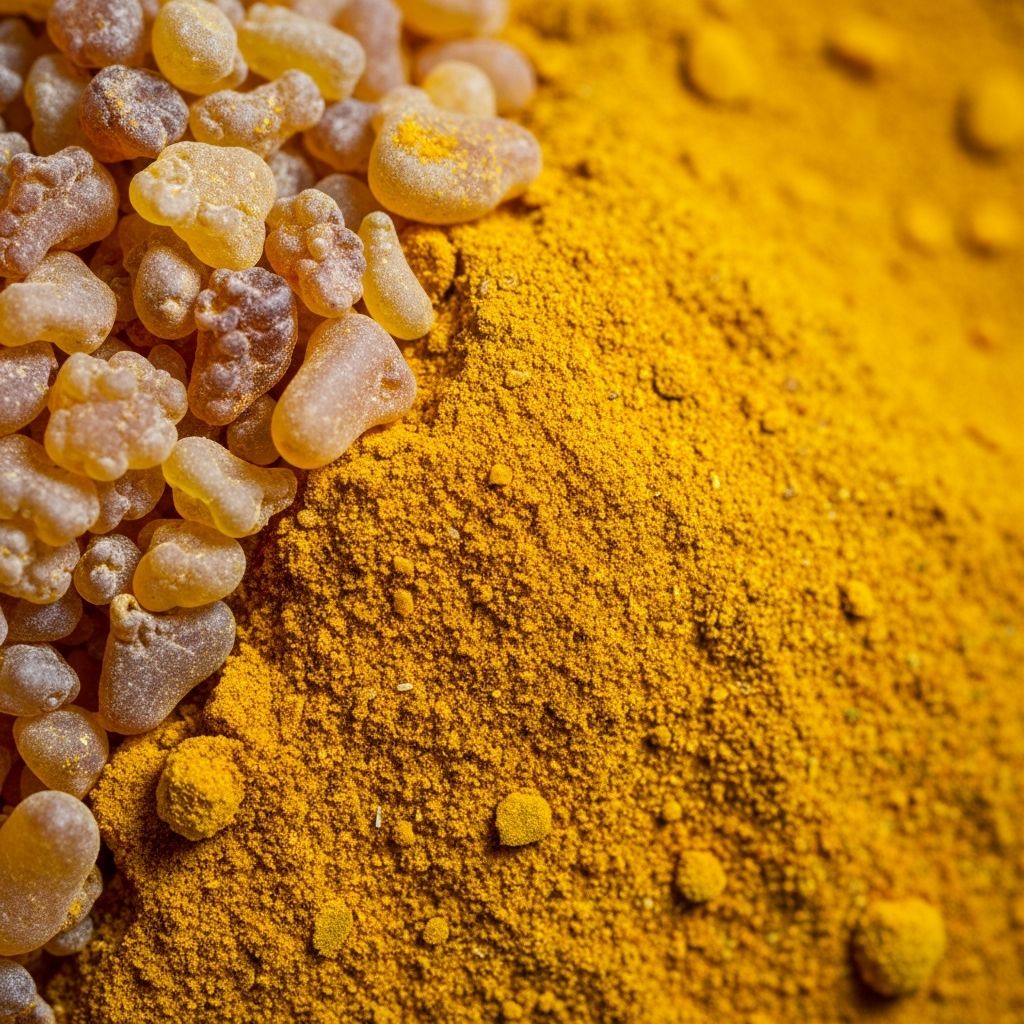 Boswellia resin oil infusion